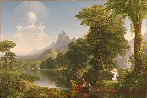 The Voyage of Life (Youth, 1840) by Thomas Cole