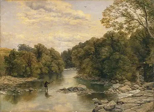 The River Tees at Rokeby by Thomas Creswick