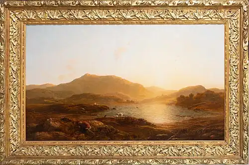 How Shepherds Lose Their Sheep Signed by Thomas Danby