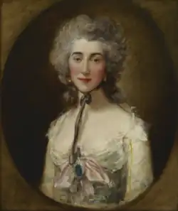 Portrait of Grace Elliott by Thomas Gainsborough, circa 1778 – from the Frick Collection