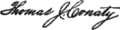 Thomas James Conaty's signature