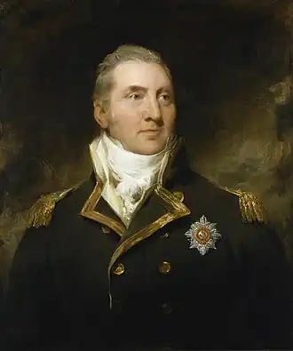 Portrait of Sir Edward Pellew, 1797