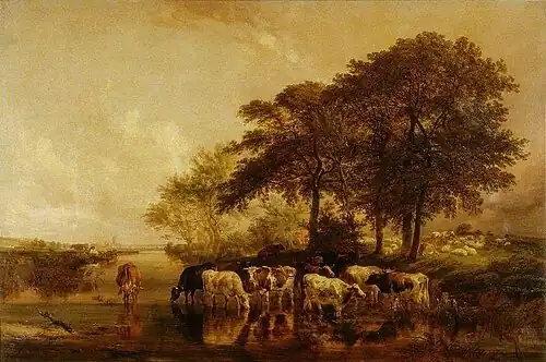 Canterbury from Tonford by Thomas Sidney Cooper
