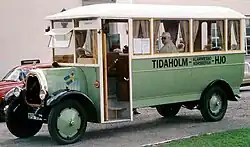 A Tidaholm bus from 1925.