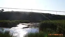 Riverbank in Tikhoretsky District