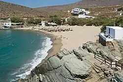 View of Mikri Kolibithra beach