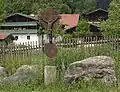 View into the museum village