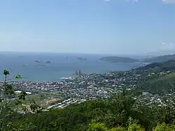 Image 20Looking out at Five Islands, Point Gourde, Trinidad (from List of islands of Trinidad and Tobago)
