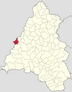 Location in Bihor County