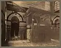 Photo of Qaytbay's tomb chamber (c. 1867)