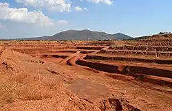 Clay pit near Skourta