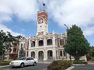 Toowoomba City Hall in Ruthven Street