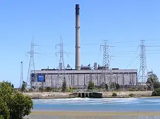 Torrens Island power station.