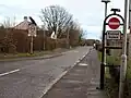 The course of the old Towerlands Tram Road as seen from near Bourtreehill