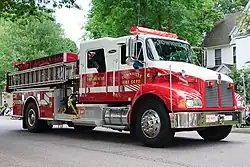 Townville Fire-Rescue 24-1 seen at the 2011 Titusville Oil Parade