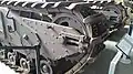 Track tensioner on a Churchill Tank