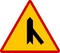 K-29δ Merging traffic from the right