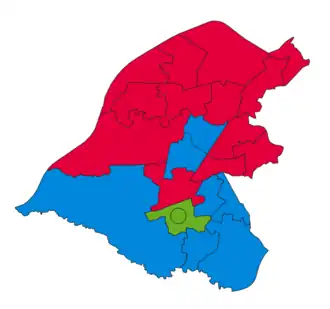 2018 results map