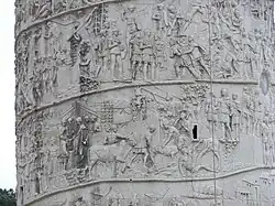 Image 17Sequential depictions on Trajan's Column in Rome, Italy (from History of comics)