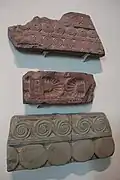 Fragments of the facade in the British Museum