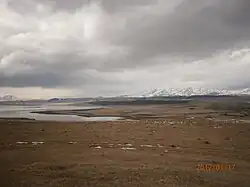 View on the Tsalka Plateau.