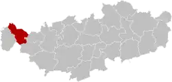 The municipality of Tubize in Walloon Brabant