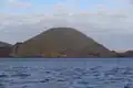 Tuff cone on the east side of the island