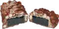 Salmiakki filled Tupla (chocolate bar)