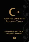 Turkish diplomatic passport (Diplomatik pasaport)
