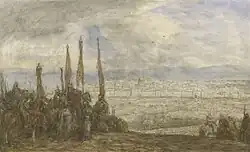 Marius Bauer (Rijksmuseum): Turks leger voor Jeruzalem.