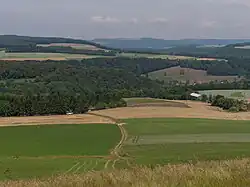 Panorama between Reisdorf and Beaufort