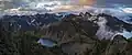 The Twin Lakes from Winchester Mountain