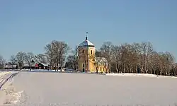 Tystberga parish church in December 2010