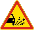 Loose road surface