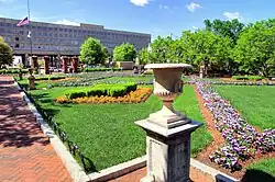 Andrew Jackson Downing Urn in the Enid A. Haupt Garden