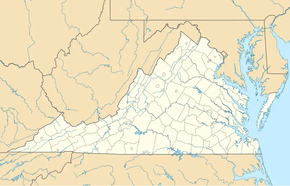 Pulaski is located in Virginia