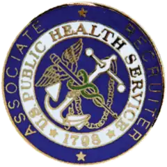 U.S. Public Health Service Commissioned Corps Associate Recruiter Badges