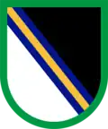 11th Airborne Division, 1st Brigade Combat Team Authorized but not worn