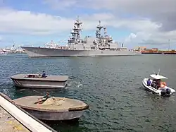 USS Kinkaid in Fremantle on 19 January 2003