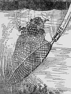 "Still Fishing" (US Secret Service rounding up German spies), in