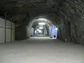Underground office of the hospital