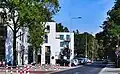 View from the intersection with Zaczarowane Koło Street north