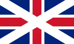Some Scots vessels flew an unofficial version of the 1606 Union Jack that laid the St Andrew’s Cross over the St George’s Cross