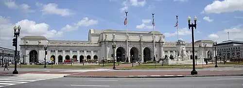 Washington Union Station in Washington, D.C., (1908)