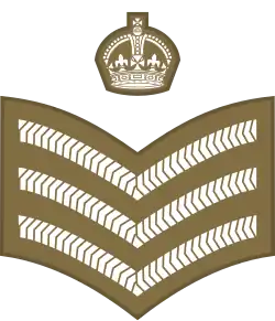 Staff sergeant (British Army)[54]