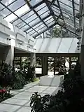 Interior of the House of Flowers
