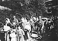 Ustasha with civilian prisoners after the Kozara offensive