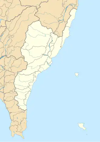 Pipa Lake is located in Taitung County