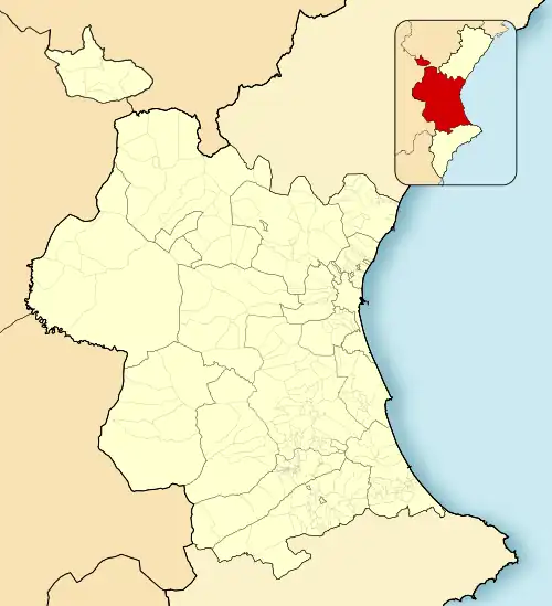 Manises is located in Province of Valencia