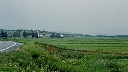 Farms in the Chaudière valley.